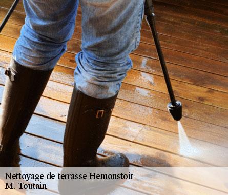 Nettoyage de terrasse  hemonstoir-22600 M. Toutain