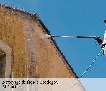 Nettoyage de façade  coetlogon-22210 M. Toutain