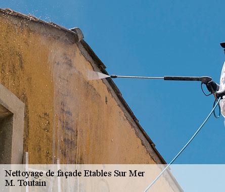 Nettoyage de façade  etables-sur-mer-22680 M. Toutain