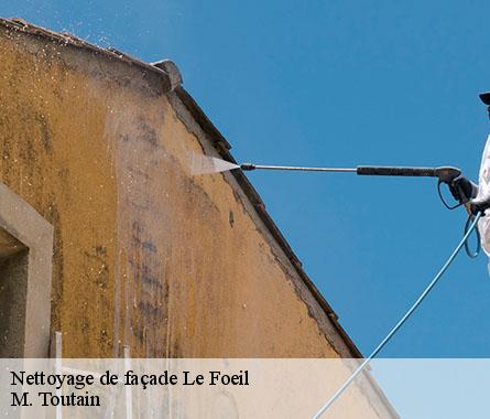 Nettoyage de façade  le-foeil-22800 M. Toutain