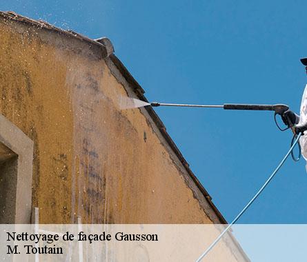 Nettoyage de façade  gausson-22150 M. Toutain
