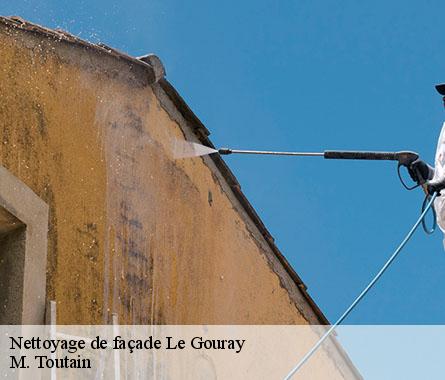 Nettoyage de façade  le-gouray-22330 M. Toutain