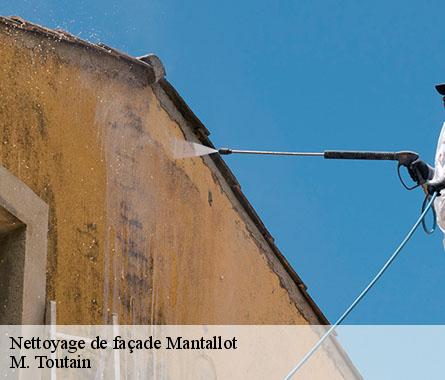 Nettoyage de façade  mantallot-22450 M. Toutain