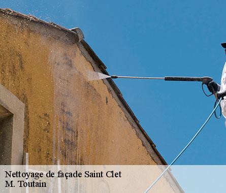 Nettoyage de façade  saint-clet-22260 M. Toutain