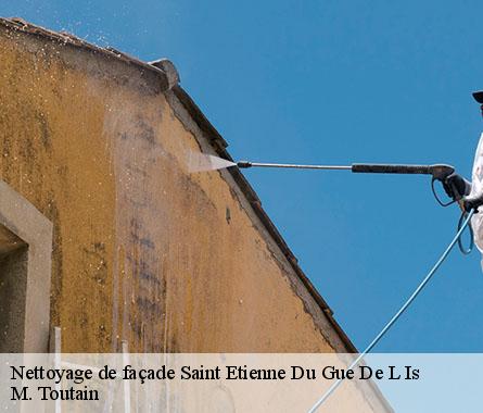 Nettoyage de façade  saint-etienne-du-gue-de-l-is-22210 M. Toutain