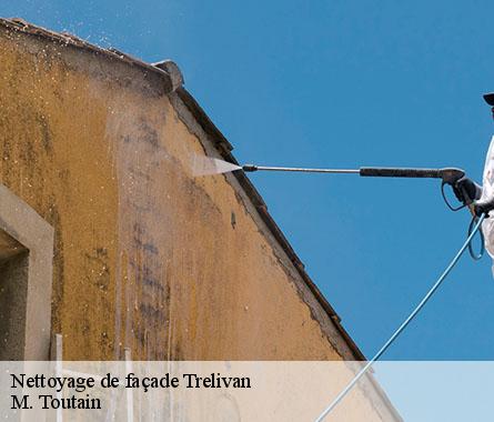 Nettoyage de façade  trelivan-22100 M. Toutain