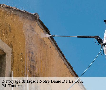 Nettoyage de façade  notre-dame-de-la-cour-22410 M. Toutain