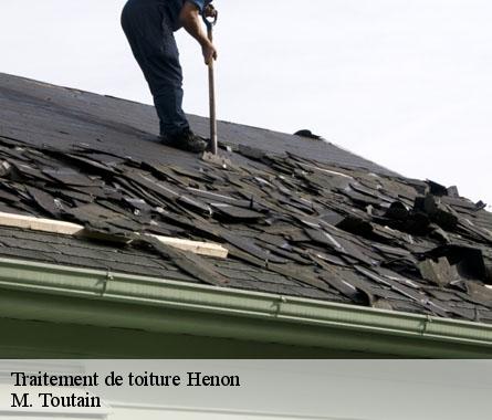 Traitement de toiture  henon-22150 M. Toutain