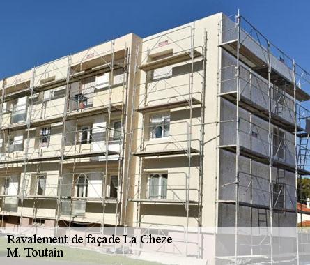 Ravalement de façade  la-cheze-22210 M. Toutain
