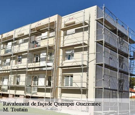 Ravalement de façade  quemper-guezennec-22260 M. Toutain