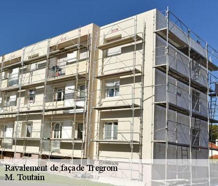 Ravalement de façade  tregrom-22420 M. Toutain