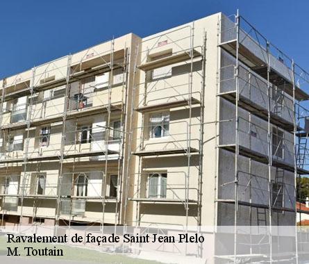 Ravalement de façade  saint-jean-plelo-22170 M. Toutain