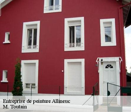 Entreprise de peinture  allineuc-22460 M. Toutain